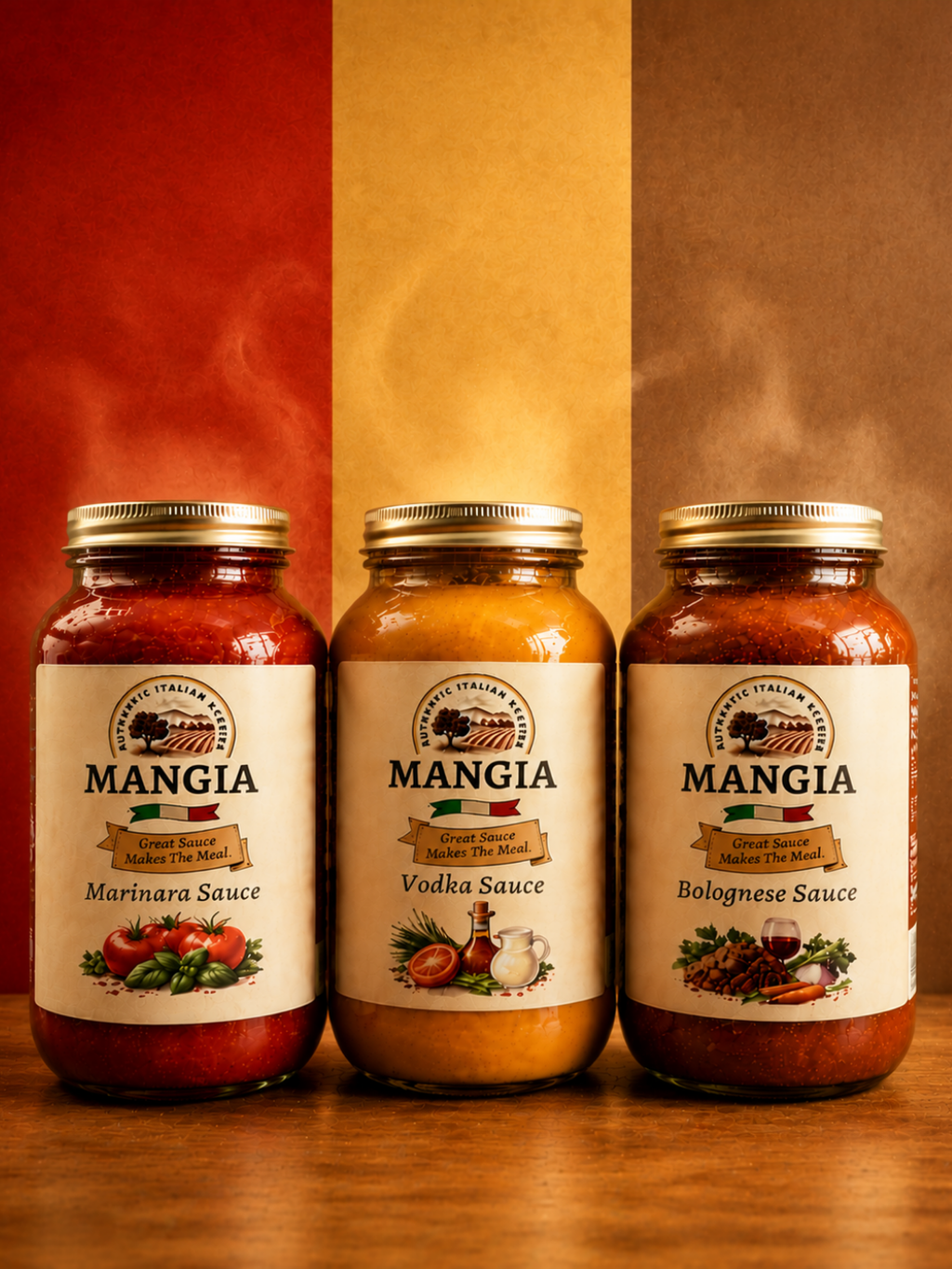 The Mangia Trio